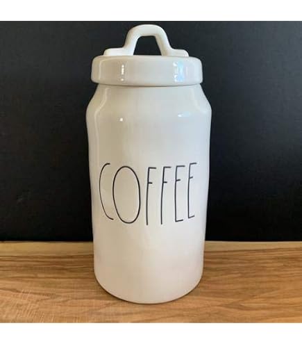 Amazon.com: Rae Dunn By Magenta COFFEE Ceramic LL Medium 8 x 5