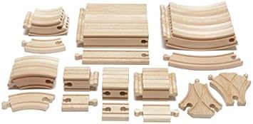 maxim enterprise wooden train set