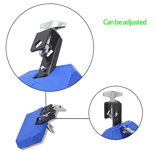 Florenceenid 1PC Blue Percussion Drum Bell Block Cowbell Cow Bell Mountable Mallet Musical Instrument Accessory Parts