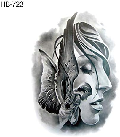 Cool Tiger Lion Dragon Arm Shoulder Waterproof Temporary Fake Tattoo Sticker - HB-723 qsbai