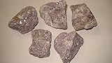 (#BB) 5pc Lepidolite Medium & Large Premium Quality From Brazil Raw Rough 100% Natural Crystal Gemstone Specimen