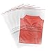 100 (12"x18") Clear Peel and Seal 1.5 Mil Poly Bags with Suffocation Warning Print primary