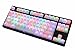 MK Disco TKL White PBT RGB Backlit Mechanical Keyboard (KBT Brown Switch)
