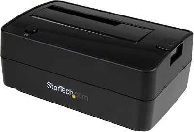 StarTech Single Bay USB 3.1 eSATA to SATA Hard Drive Dock 10Gbps SSD HDD Dock