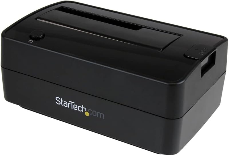 StarTech Single Bay USB 3.1 eSATA to SATA Hard Drive Dock 10Gbps SSD HDD Dock