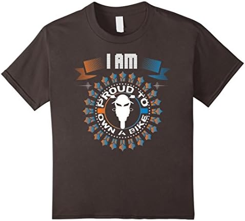 unisex-child Motorcycles - Proud To Own A Bike T-Shirt 6 Asphalt