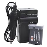 DSTE® NB-12L Battery + DC161 Travel and Car Charger Adapter for Canon LEGRIA mini X PowerShot N100 G1 X Mark II Digital Camera as NB12L