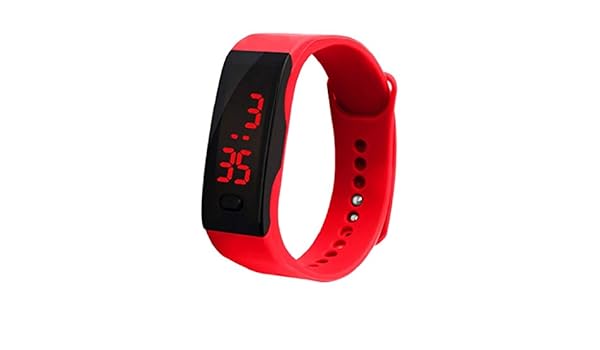 Luckycat Unisexo Reloj Deportivo Digital Niños Mujeres Hombres LED ...