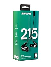 Auriculares aislantes Shure Sound, Negro