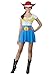 Toy Story I Am Character Costume Juniors Skater Dress (Large, Jessie)