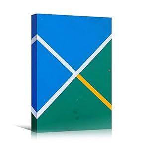 signwin Canvas Wall Art Geometrical Patterns Abstract Colorful...