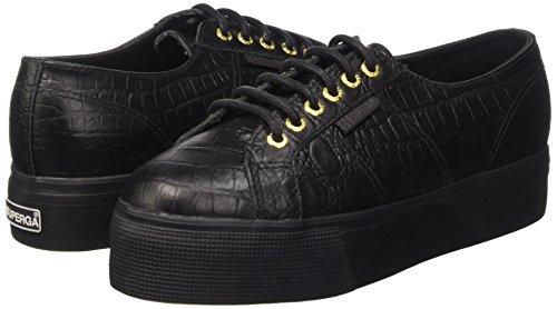 superga platform pitonate