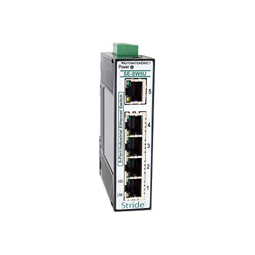 Automation Direct | SE-SW5U | 5-Port Industrial Ethernet Switch (Certified Refurbished)