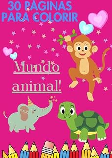 Livro Mundo Animal : Para Colorir