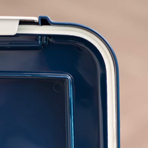 IRIS USA 47 Quart Airtight Pet Food Container, Navy Pricepulse