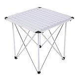 Seatopia Aluminum Folding Table Camping Outdoor Lightweight for Camping, Beach, Backyards, BBQ, Party and Picnic