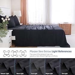 MEISHANG Queen Size Sheet Set, Soft Breathable