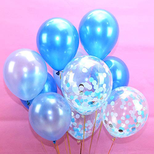 Blue Confetti 10mm Tissue Paper Confetti Circles for Party Wedding Decoration 3000 pcs