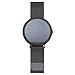 Oitom Watch bands Stailess Steel Milanese Magnetic Loop for Motorola Moto 360 1st 2014 Smartwatch (Black)