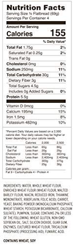 Daily Kneads Whole Grain Veggie Flatbread (Carrot & Pumpkin, 5-Pack)