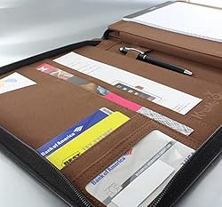 KHOMO Universal Padfolio Case - Portfolio Organizer