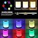 BEIGE Bluetooth Speaker Night Lights, Portable Wireless Bluetooth Speakers, Touch Discoloration Light,Outdoor Speakers Bluetooth,Best Gifts for Girl,Boy,Babythumb 1