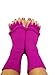 Triim Fitness Toe Separator Yoga Gym Sports Massage Socks for Foot Alignment, Great for Sore Feet and Diabetics with Free Exercise Guide! (Fuchsia)