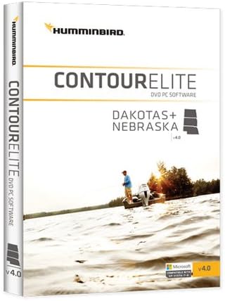 Lakemaster 600014-2 Humminbird Contour Elite, Dakotas/Nebraska