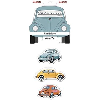 BRISA VW Collection VW Beetle Magnet 3-pc Set (Final)