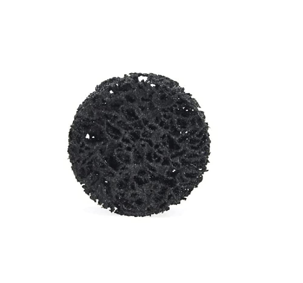 Proxxon 28553 Cleaning Disc Diameter 50 mm Coarse Cleaning Fleece Offset with Abrasive Grain for Preparing Welding Work 6 Pieces/Pack