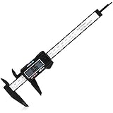 Adoric Electronic Digital Caliper, Vernier Calipers, Caliper Measuring Tool with Inch/ MM Conversion, Carbon Fiber Gauge Micrometer Ruler, Large LCD Screen , 0-6 Inch/150 mm