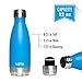 MIRA 12 Oz Stainless Steel Vacuum Insulated Water Bottle - Double Walled Cola Shape Thermos - 24 Hours Cold, 12 Hours Hot - Reusable Metal Water Bottle - Leak-Proof Sports Flask - True Blue