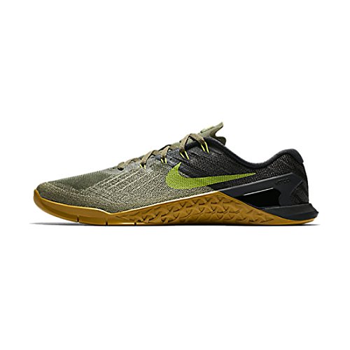 Nike Mens Metcon 3 MediumOlive/BrightCactus/Black (11.5)