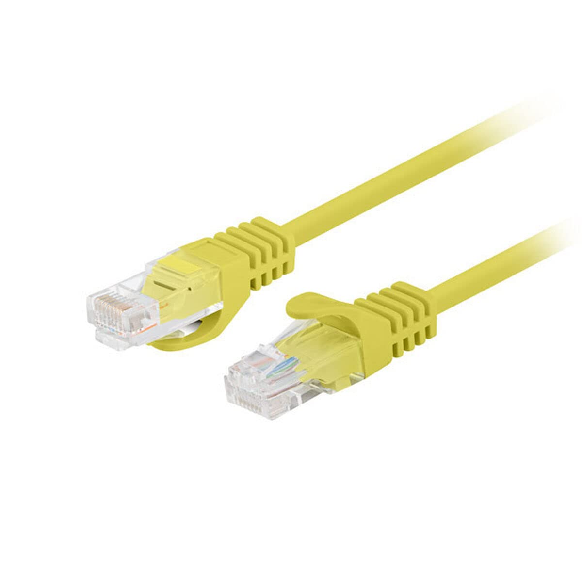 Lanberg PCU6-10CC-0750-Y UTP Category 6 Rigid Network Cable