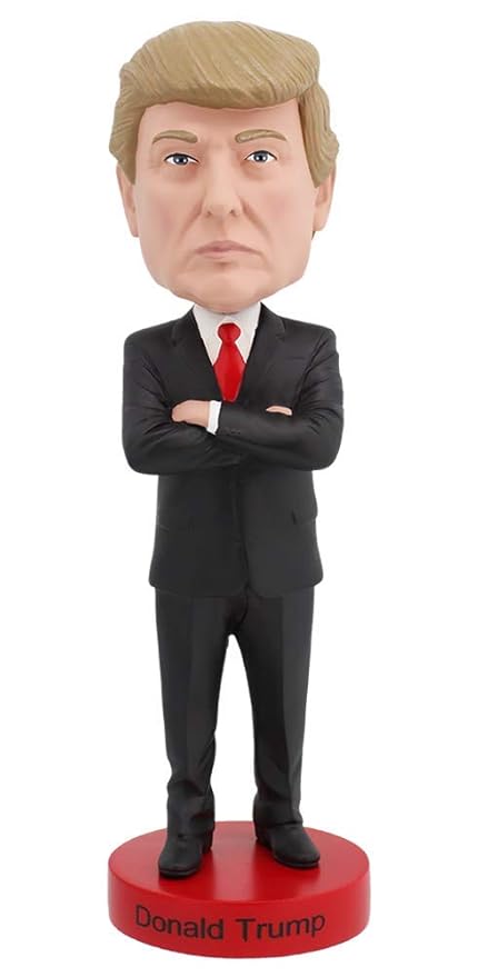 Amazon.com: Royal Bobbles Donald Trump Bobblehead: Toys & Games