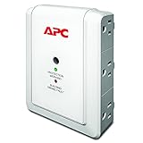APC 6-Outlet Wall Surge Protector, 1080 Joules with Telephone Protection Ports, SurgeArrest Essential (P6WT)