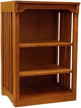 Amazon Com Barn Furniture Mart Mission Spindle Bookcase Kitchen