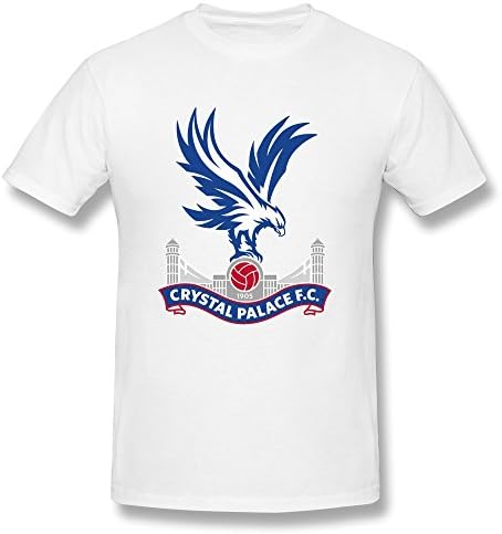 Zelura Men's Premier League Crystal Palace T-shirts White L