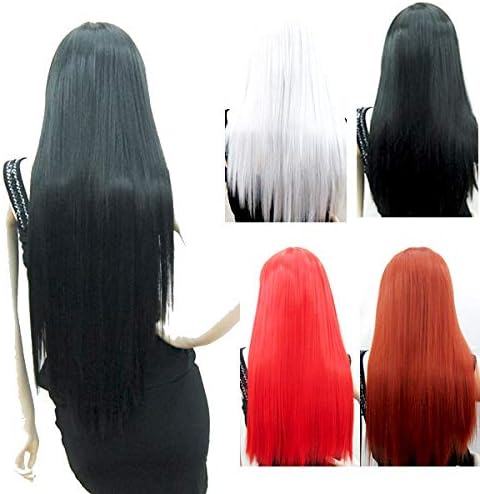 Amazon アイランドウィッグ フルウィッグ ロング ストレート 前髪アレンジ自在 耐熱 Wig W3531 前髪長め レディース フルウィッグ 通販