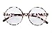 Agstum Retro Round Glasses Frame Clear Lens Fashion Circle Eyeglasses 52mm