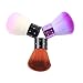 ANGNYA 3PCS Nail Dust Brush Remove Powder for Acrylic Nails Makeup Brushes Manicure Brush Dust Cleaner Tools Nail Art Brush Set
