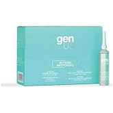 Genus Intense Restoring Hair Ampoule for Soft, Shiny Look - Instant Repair Anti Frizz Ampoules for Damaged Hair with Almond Oil, Avocado Oil &amp; Jojoba Oil