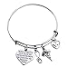 Infinity Collection Nurse Bracelet, Nurse Prayer Charm Bracelet, Nurse Bangle, Nurse Gifts for Women, RN/LPN Gift Sets, Future Nurse Gift Ideas