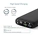 [USB C PD Portable Charger] iClever 21000mAh USB C Power Bank, Power Delivery 30W USB Type-C Portable Charger with USB 3.0 Quick Charging for Samsung Galaxy S9 / S9+, Nintendo Switch, MacBook 2016