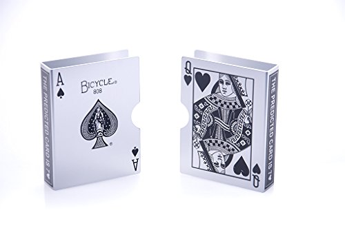 Alloy metal magic prop cards guard bicycle card clip playing card…