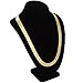 L & L Nation Herringbone Necklace Jewelry Chain 90s Hip Hop Bling: 14K Gold Plated Snake Chain Necklace - Herringbone Costume Jewelry for Men - Perfect for Fashion Jewelry and Bling Jewelry Lovers