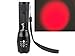 Zoomable Red Light LED Flashlight, CrazyFire 1000 Lumens High Power Handheld LED Lantern Torch with 5 Modes Switch Function For Hiking Hunting Boating Fishing Home Using Outdoor Activities