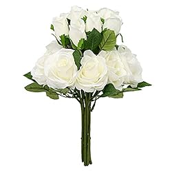 Softflame Artificial/Fake/Faux Flowers - Roses with