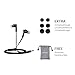 Earphones Headphones, MAS CARNEY MT829 in-Ear Earbud High Definition Noise Isolating Tangle Free with Pure Sound and Powerful Bass for All 3.5mm Music Device Supports Mic.thumb 3