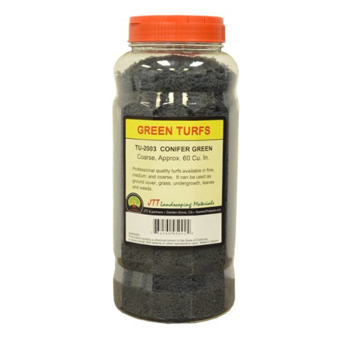 JTT Scenery Products Green Turf, Conifer Green, Coarse